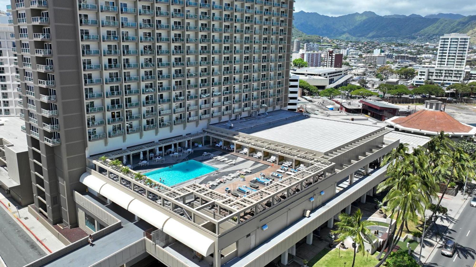 هونولولو Ala Moana Hotel _ Ocean View With Balcony المظهر الخارجي الصورة